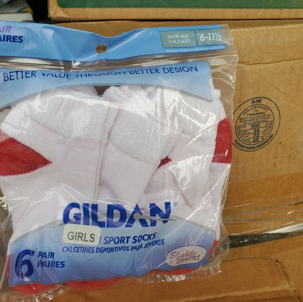 🍉 6pk Kids Socks